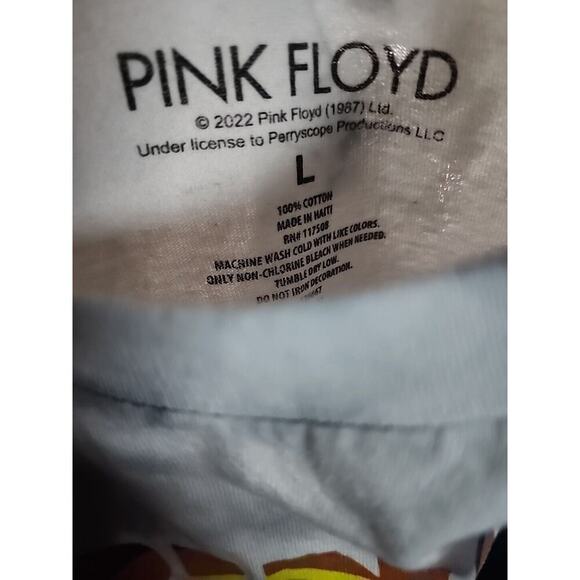 Pink Floyd Graphic T-Shirt Large Tie Dye World Tour 1973 NWT S113 Excellent New - Picture 3 of 4